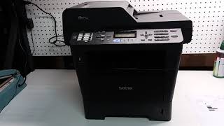 Reset Drum Life on Brother MFC printers. MFC-8710DW, MFC-8810DW, MFC-8510DN, DCP-8150DN