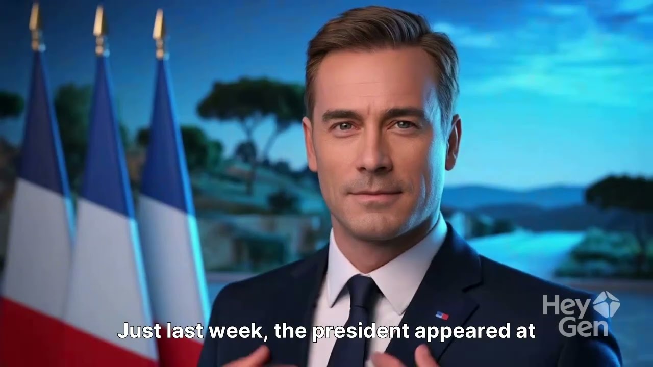 Macron's Davos Shades