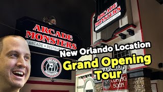 Arcade Monsters Idrive Orlando Full Venue Tour!