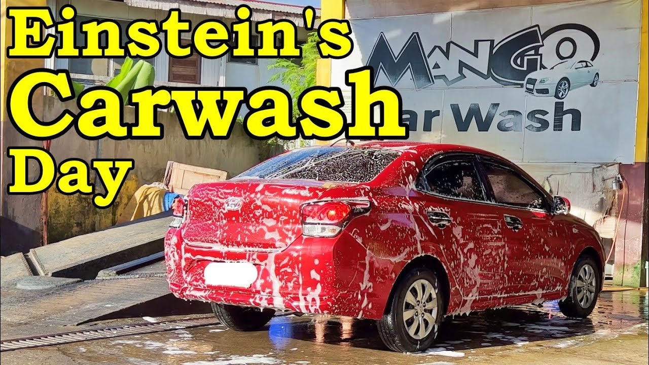 Einstein's Carwash Day at Mango Car Wash NagaNaga, Tacloban City