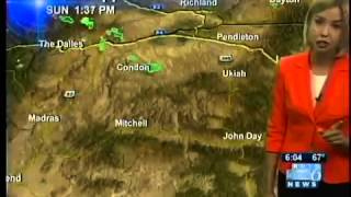 Thunder, lightning sweep through area