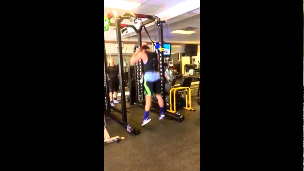 David and Jonathan on the Keiser Power Rack and Functional Trainer