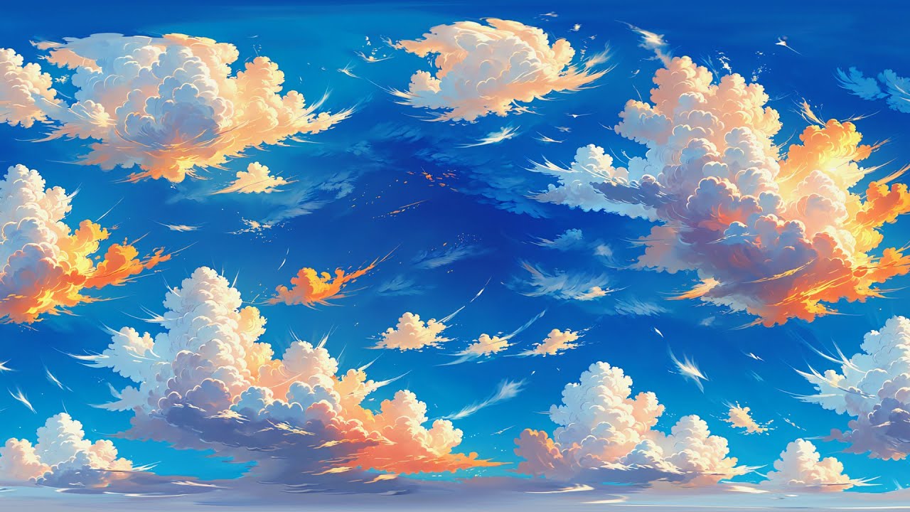 55 HDRIs Anime Pure Sky Skybox, video preview 2