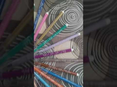 набор фломастеров в пластиковом пенале 36 цветов