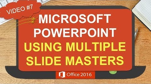 USING MULTIPLE SLIDE MASTERS IN THE SAME PRESENTATION | FEATURING MICROSOFT POWERPOINT 2016 (#7)