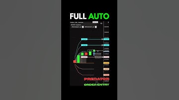 Fully Automate Your Strategy With Predator X Order Entry  #tradesaber #ninjatrader #autotrading