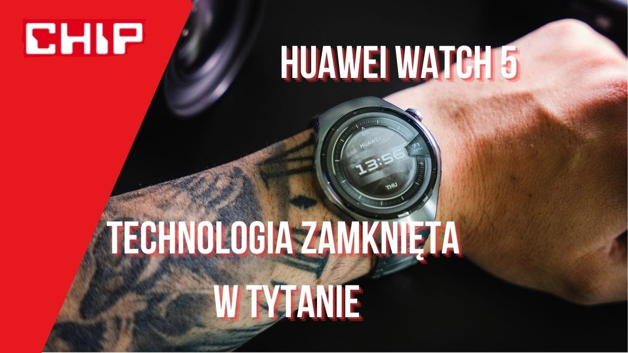 Huawei Watch 5 - luksus z czujnikiem X-TAP
