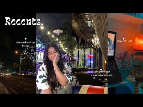 life lately • fam dinner🍝, catching up w shs friends, work w me🍻💻