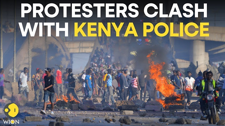 Kenya Protests LIVE: Police in Kenya open fire on activists protesting new taxes | Kenya News LIVE