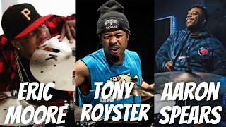🔥 FLYING ON DRUMS ( ERIC MOORE | TONY ROYSTER JR. | AARON SPEARS )