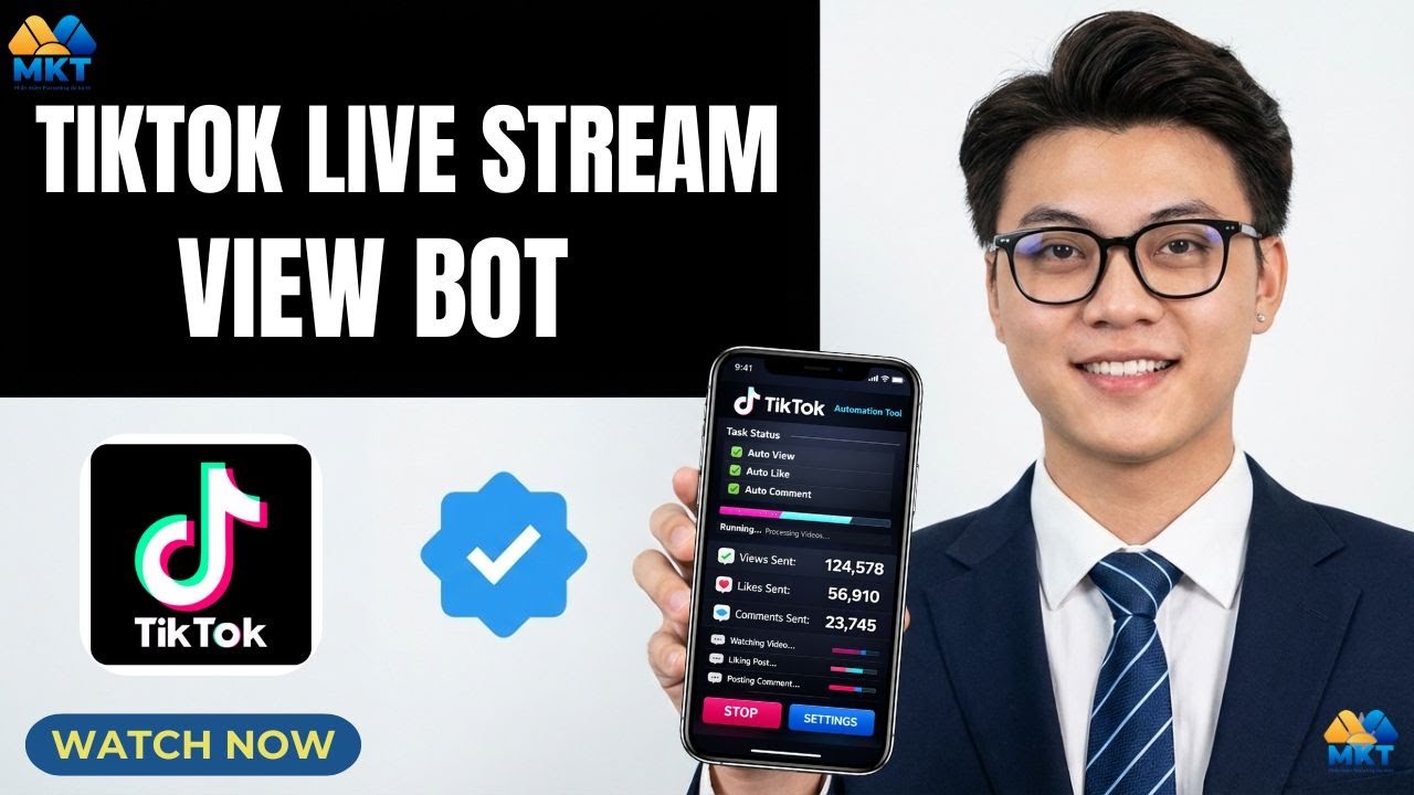 Auto View Livestream TikTok Bot | TikTok Live Stream View Bot