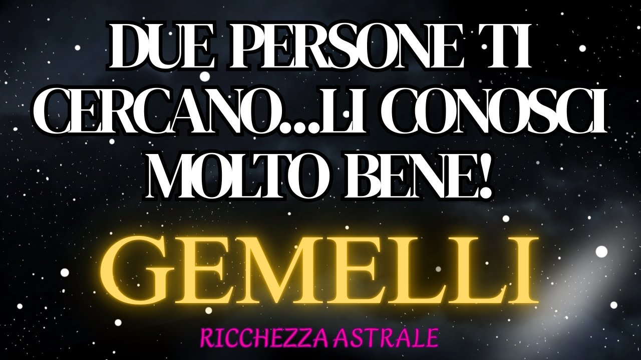 GEMELLI ♊️ 