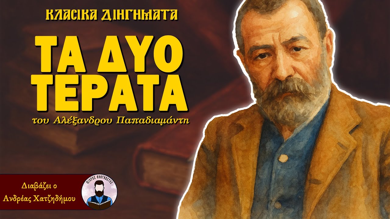 Τα δυο τέρατα - Αλέξανδρος Παπαδιαμάντης | Ο Ανδρέας Διαβάζει Κλασικά Διηγήματα