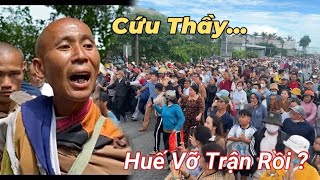 ĐẪM NƯỚC MẮT Cảnh HUẾ Vỡ Trận Thầy Minh Tuệ Đi Bộ Như Bay Để Thoát Khỏi…