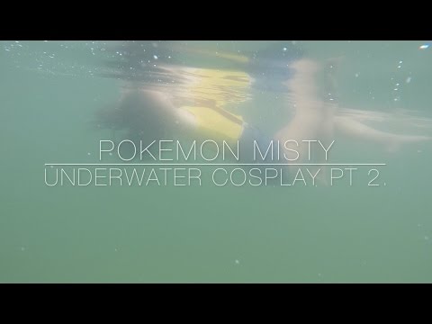 Pokemon Misty Underwater Cosplay (Pt. 2) - YouTube