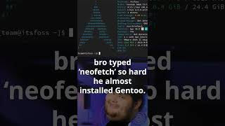 Neofetch bros be like #neofetch #linux