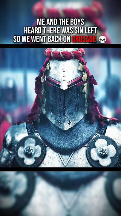 Ending Sin One Crusade At A Time 💀