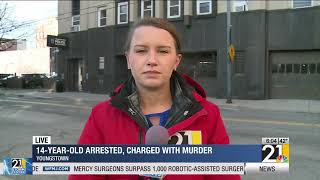 14 Year Old Arrested, Charged with Murder