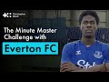 The Minute Master Challenge with Everton FC | Christopher Ward