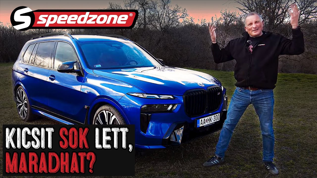 ⁣BMW X7 M60i xDrive: Kicsit sok lett, maradhat? - Speedzone teszt