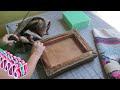 Turning your Hooked Rugs in a Footstool - finishing yourself