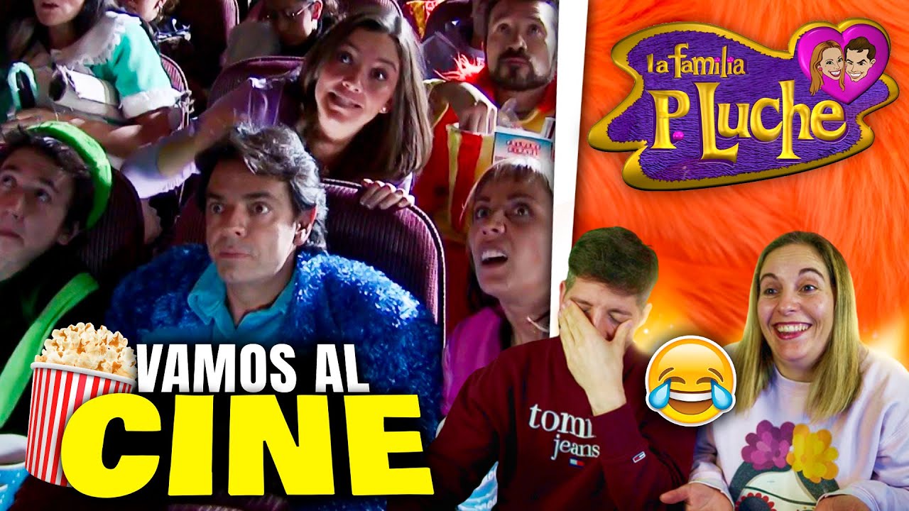 🇪🇸 ESPAÑOLES REACCIONAN a LA FAMILIA PELUCHE Y LLORAN DE LA RISA 😂 | REACCIONANDO a VAMOS AL CINE