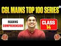 SSC CGL Mains 2025 | Reading Comprehension | SSC English | Day 14 | English by gopal Verma Sir #ssc