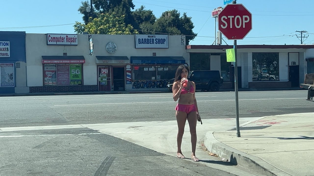 Relaxing Drive , Streets of Pomona-2
