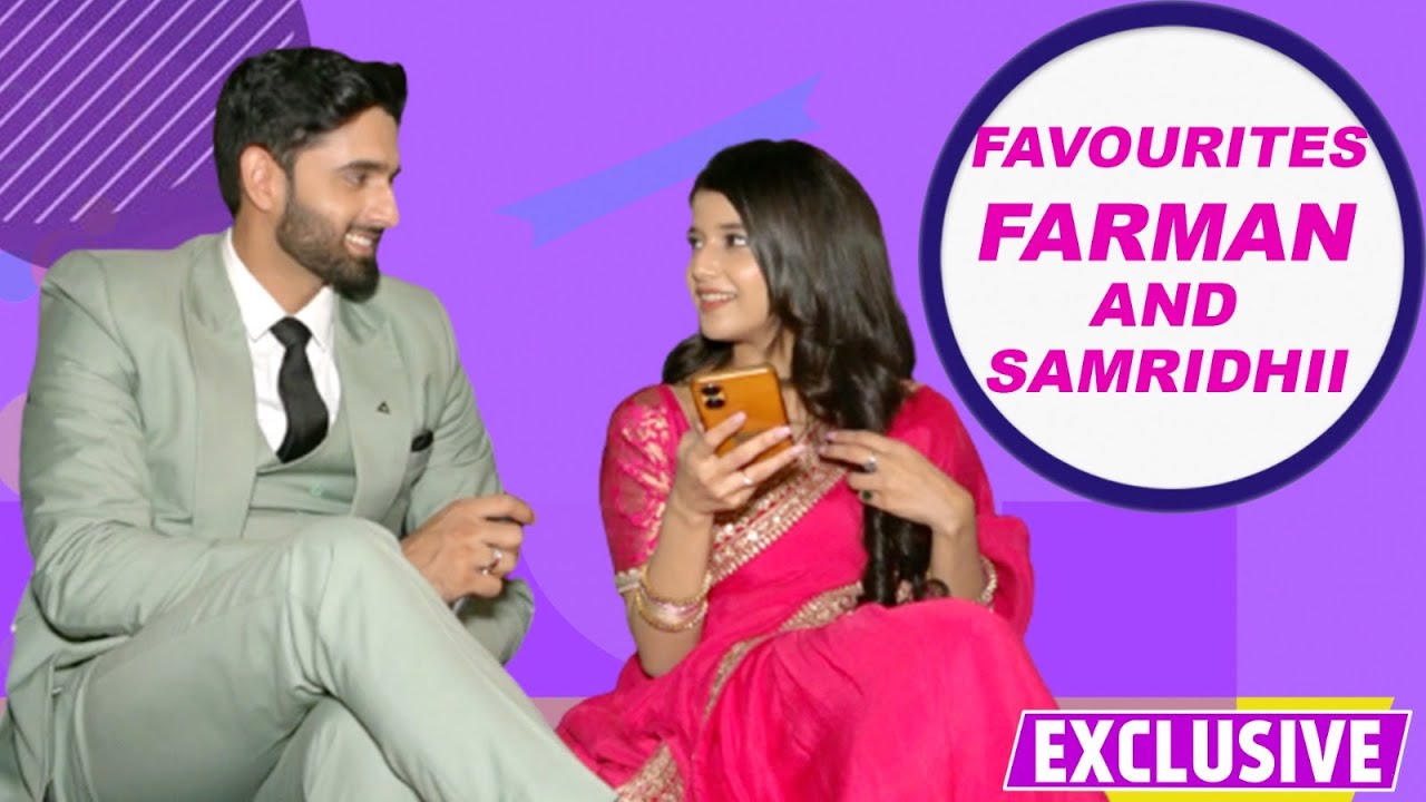 Мои фавориты с Фарманом Хайдером и Самридхи Шуклой, также известным как Нитьям, и Саави из Саави ...