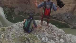 Base jumping in Mexico