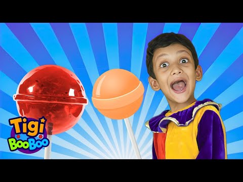 🍭 Lollipop Colors Song! 🌈 | Fun Kids Songs Compilation by TigiBooBoo
