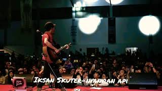 Video thumbnail of "Iksan Skuter - Nyanyian Api (Video Lyrics)"