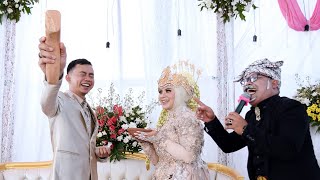 Anunya Pengantin Laki Gede Banget di Acara Adat Sunda Sawer Panganten disupport @ElbiwanKonveksi