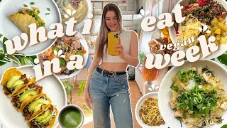 what I eat in a week  *trying to be low waste!* ( simple + vegan )