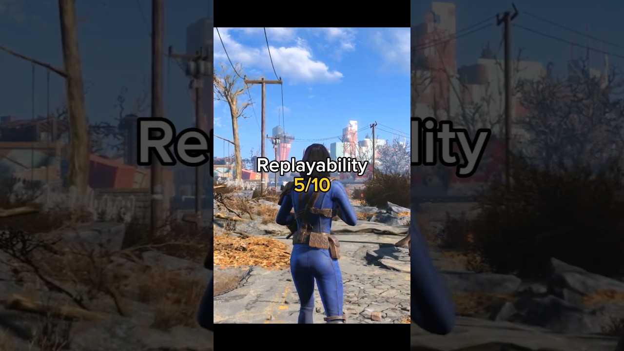 Rating Fallout 4 After 9 years #fallout4 #fallout #ratinggames #gaming