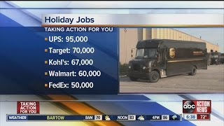 Retailers big and small are hiring thousands for the 2014 holiday season