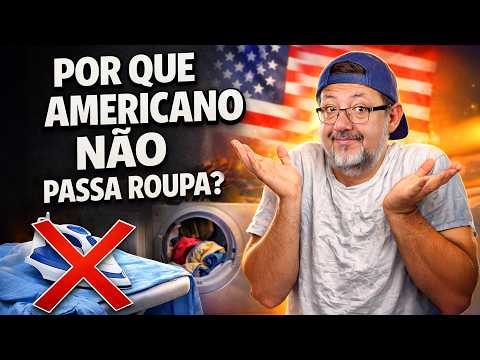 Why don't Americans iron their clothes?