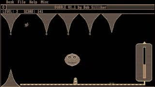 ATARI ST Bubble v1 1 MEDIUM RESOLUTION By Bob Silliker PD FREEWARE MED RES
