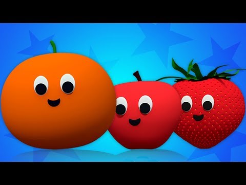 Плоды палец Семья | Детские рифмы | Фруктовая песня | Learn Fruits | Fruit Finger Family