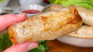 Chicken Spring Rolls: Crispy and NO FRYING ♥ Forget Takeaway Meals