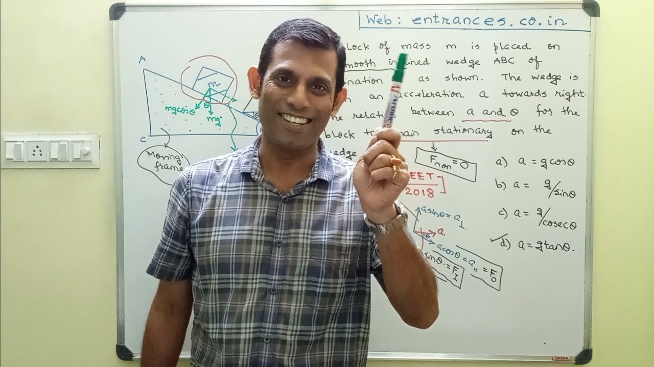 NEET 2018 - PYQ - Newtons Laws