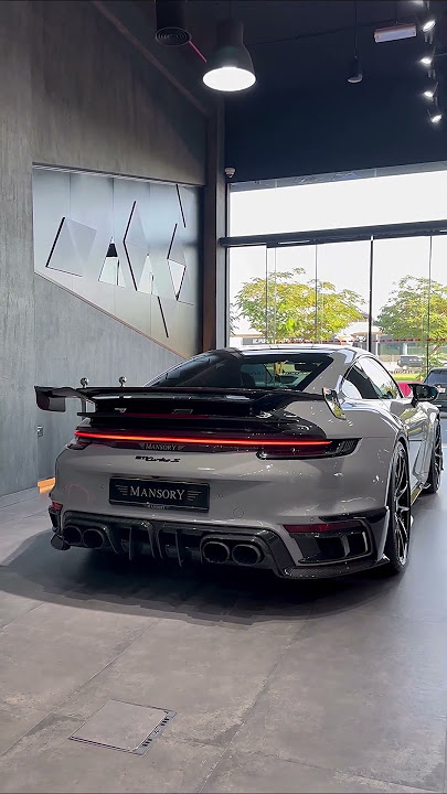MANSORY Porsche 911 Turbo S, Start up exhaust