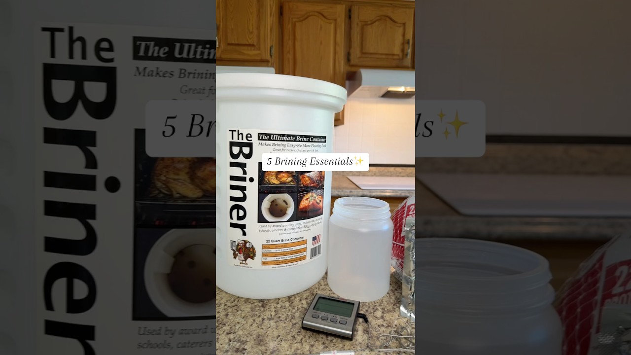 Think brining is complicated? 🦃 Here’s everything you actually need to skip the stress this season!