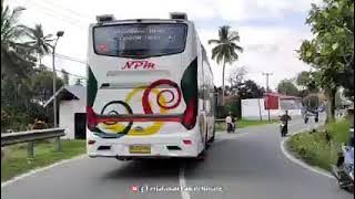 sri fayola & jamal AMAK MANYURUAH PULANG with BUS NPM 🚌