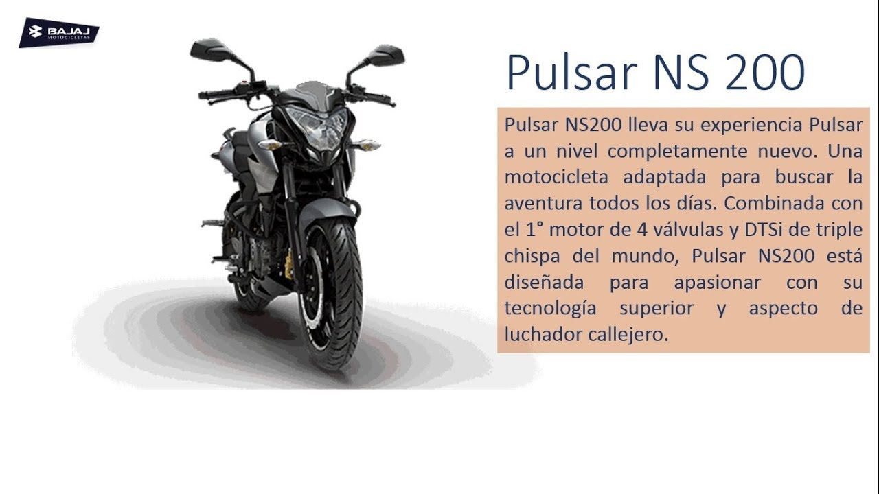 Ficha técnica de Pulsar NS 200
