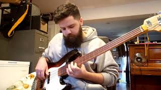 A Song For You - Carpenters (Sax solo bass cover)