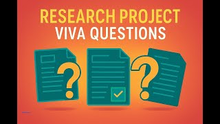Research Viva Questions Part 3 For 4Thyear Mbbs