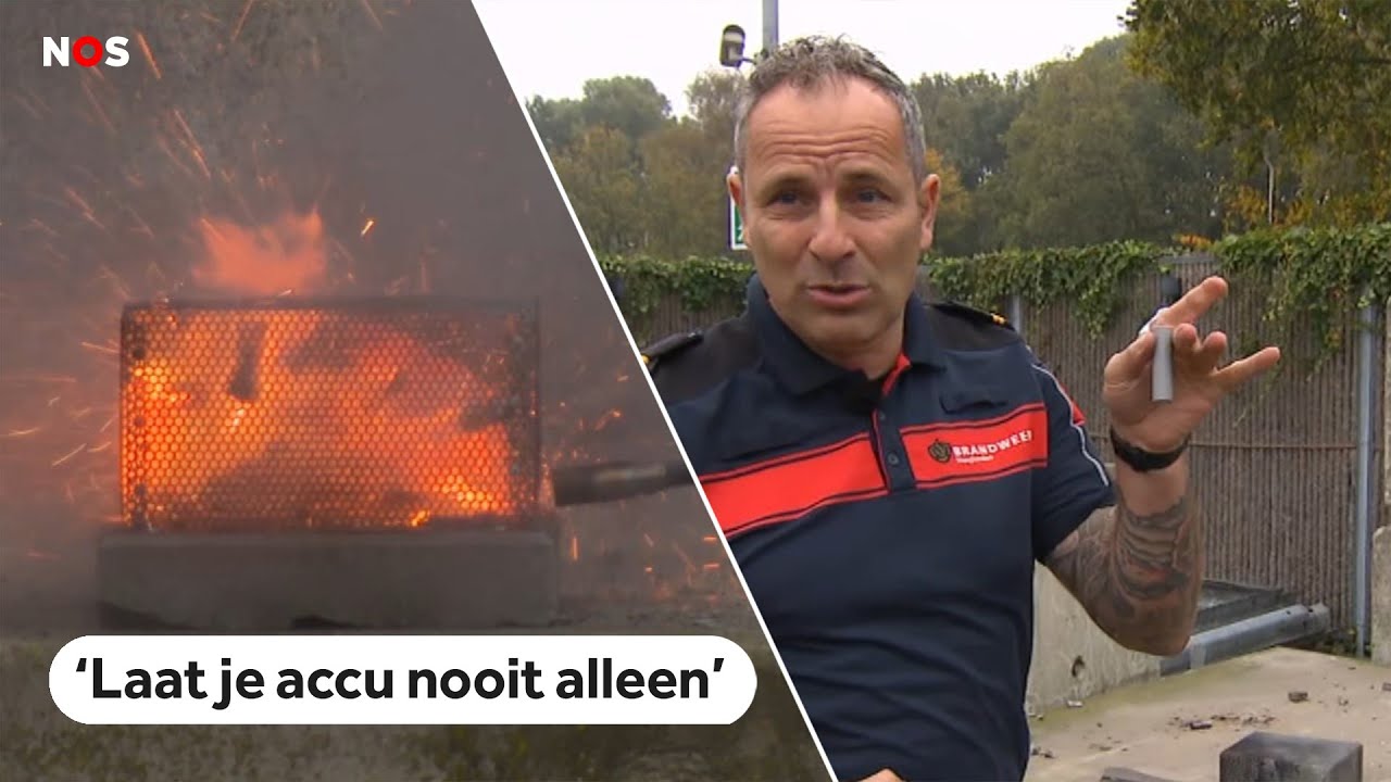 Honderden gebouwbranden in NL per jaar door Fietsaccu´s. `mensen onderschatten het gevaar`