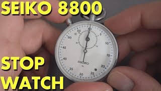 TECH] - QUICK OVERVIEW OF THE SEIKO 8800 STOPWATCH MOVEMENT - YouTube
