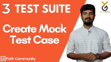 How to Create Mock Test Case | Test Suite in UiPath | yellowgreys | YouTube